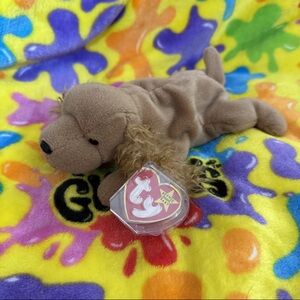Ty Beanie Babies Spunky the Cocker Spaniel 8" Puppy Dog Small